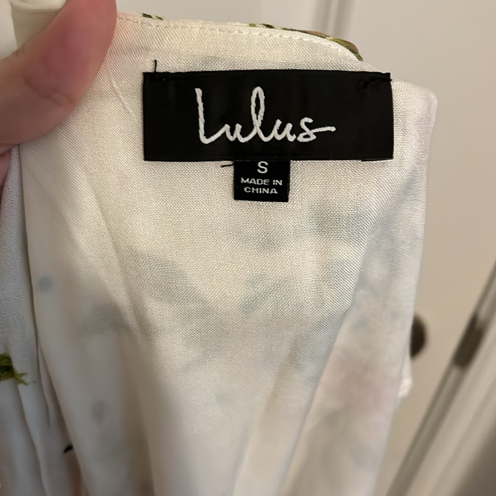 Lulus Floral Wrap Mini Dress - Picture 7 of 16
